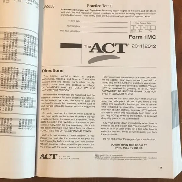 The Real ACT Prep Guide 3rd Edition - Picture 7 of 11